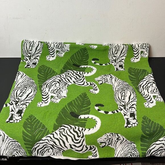 Williams Sonoma Other - Williams Sonoma Outdoor Sunbrella Tiger Tropical Jacquard pillow case